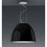 Artemide Designové závěsné svítidlo Nur Gloss Ø 55cm, 1 x E27 Barva: Černá
