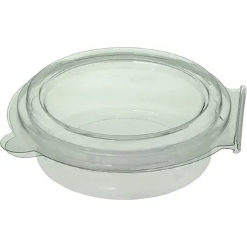 Jednorázové nádobí Vložka s víčkem rPET 165ml do kelímků DeliPot 101mm, transparentní - 396 ks