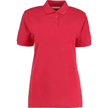 Dámské tričko Kustom Kit Dámské polo triko KK703 Red 48 (4XL/22)