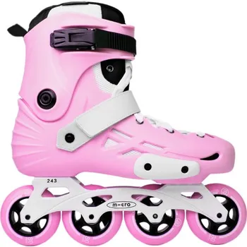 Kolečkové brusle MICRO MT4 pink Jednobarevné: Růžová, Velikosti: 34-36
