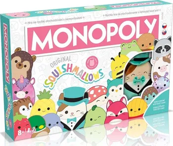 Desková hra Winning Moves Monopoly Squishmallows CZ/SK