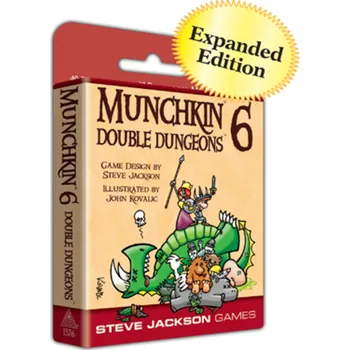 Desková hra Steve Jackson Games Munchkin 6: Double Dungeons