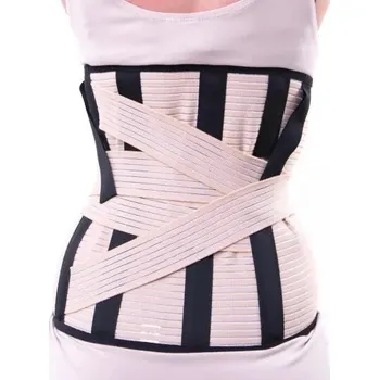 Bederní pás s dvojitým křížovým tahem 050D—Velikost M