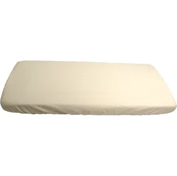 Prostěradlo Kaarsgaren Bílé prostěradlo bavlněné plátýnko 60 x 120 cm