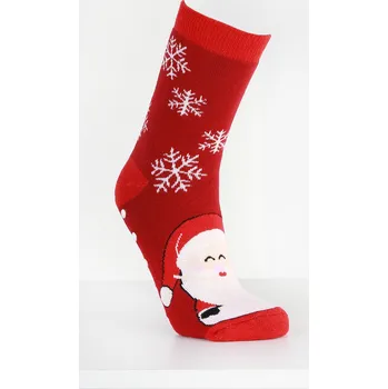 Dámské ponožky Hobby Day Socks Vánoční teplé ponožky VT04 Velikost: 35 - 38