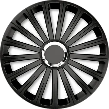 Ozdobné kryty kol / poklice 16 palců - Racing Pro Black - sada 4ks