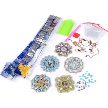 Diamantové malování Stoklasa Přívěsky mandaly 4568