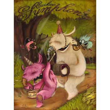 Puzzle Puzzle Heye Kukaččí symfonie, 1500 dílků + k objednávce puzzle zdarma