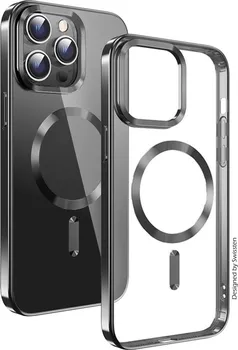 Pouzdro na mobilní telefon Swissten MagStick Clear Jelly pro Apple iPhone 15 Pro Max