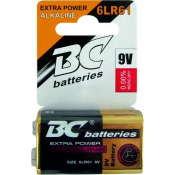Článková baterie Baterie BC Alkaline 6LR61 9V Extra Power