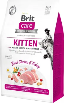 Krmivo pro kočku Brit Care Grain Free Healthy Growth&Development Kitten Chicken/Turkey