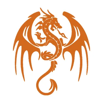 Samolepicí dekorace na vozidlo Dragon 053 pravá (26 - oříšková) SAMOLEPKA NA AUTO, NÁLEPKA, FÓLIE, POLEP, TUNING, VLASTNÍ TEXT, TISK, AUTOSAMOLEPKY.cz, POLEPY, OBRÁZEK, LOGO, 3D STICKERS