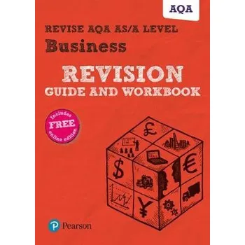 Anglický jazyk Pearson REVISE AQA A Level Business Revision Guide & Workbook inc online edition - for 2026, 2027 exams - Redfern, Andrew