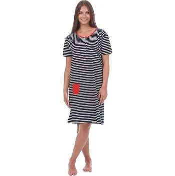 Dámské tričko Dámské maxitriko Calvi 127 tmavě modré Barva: tmavě modrá, Velikost: L