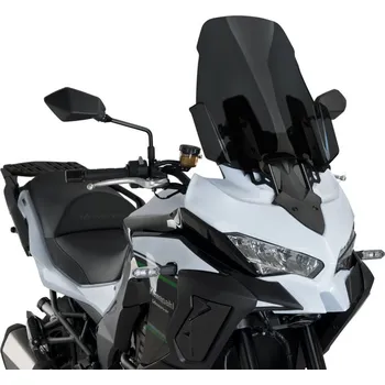 PUIG Španělsko Kawasaki KLZ 1000/650 Versys plexi štít PUIG Touring provedení: plexi tmavě tónované