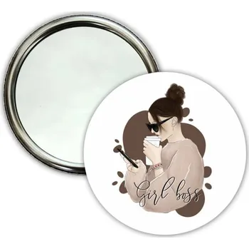 Kosmetický štětec Canli Zrcátko - Girl Boss