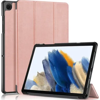 Pouzdro na tablet VSECHNONAMOBIL 66312 LEATHER Zaklápěcí obal Samsung Galaxy Tab A9+ růžový