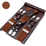 Pánské kšandy Choco hnědá Hnědá