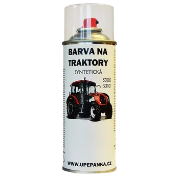 Barva ve spreji U PEPÁNKA s.r.o. BARVY NA TRAKTORY CLAAS ve spreji syntetické, SVĚTLE ŠEDÁ syntetická 400ml