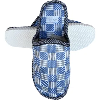 Pánská obuv GiNo Pánské domácí pantofle - Paku Barva: Modrá, Velikost: 44-45