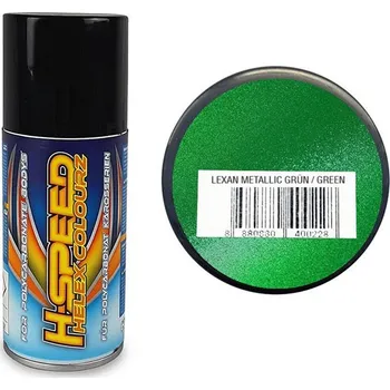 Průmyslové lepidlo H-Speed barva ve spreji metalická zelená 150ml