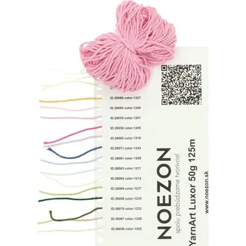 Galanterie Vzorník vlny YarnArt Luxor