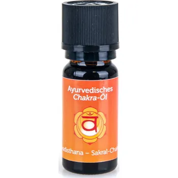 Vonný olej Čakrový olej Ayurvedic Chakra 2 Svadisthana 10 ml