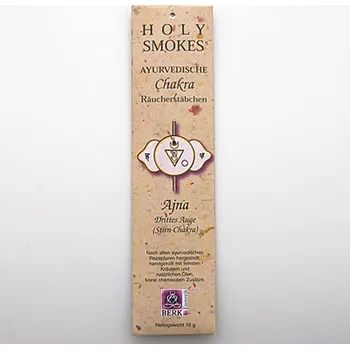 Vonná tyčinka Čakrové tyčinky Holy Smokes Chakra 6 Ajna