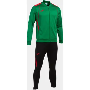 Tepláková souprava Joma Championship VII zelená červená/černá (3XS/140)