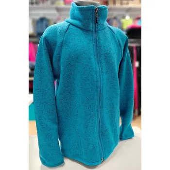 Dívčí oblečení Fantom Dětský svetr na zip - TMAVĚ TYRKYSOVÝ KONFEKČNÍ VELIKOST: 98