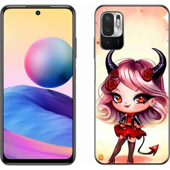Pouzdro na mobilní telefon Gelový kryt mmCase na Xiaomi Redmi Note 10 5G - kreslená čertice