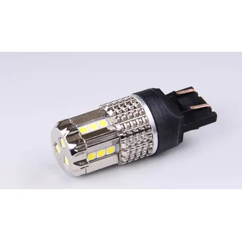 Autožárovka žárovka LED 12V 21/5W W3x16q čirá (7443 W21/5W)