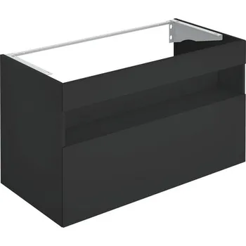 Koupelnový nábytek Koupelnová skříňka pod umyvadlo KEUCO Stageline vulkanit 100 x 62,5 x 49 cm 32872970120