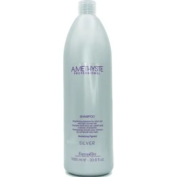 Vlasová regenerace Farmavita Amethyste Silver šampon pro blond a šedivé vlasy 1000 ml