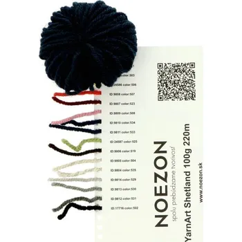 Galanterie Vzorník vln YarnArt Shetland