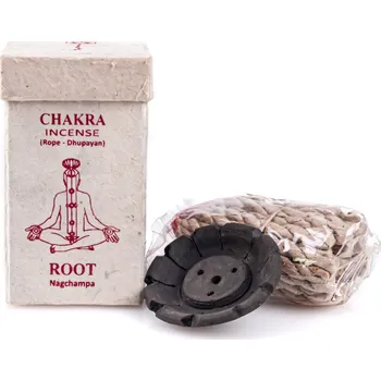 Vonná tyčinka Tibetské vonné provázky Chakra Incense - Root