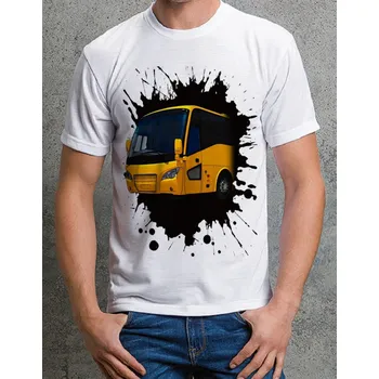 Pánské tričko tričko SCANIA A30 128 (tričko s autobusem )