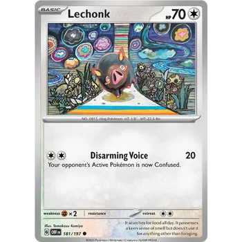 Karetní hra Pokémon TCG Lechonk 181/197