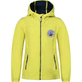 Chlapecká bunda Bunda dětská ALPINE PRO OMANO softshellová zelená 152/158
