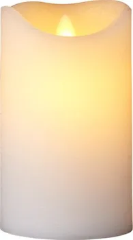 led svíčka SIRIUS Sara 12,5 cm 80071 bílá