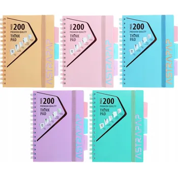 Blok Astra Blok se spirálou Astrapap Pastel A5 čtverečkovaný 419947