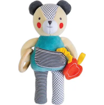 Hračka pro nejmenší Petit Collage Medvídek s kousátkem