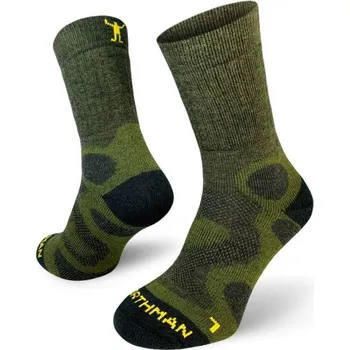 Pánské termo ponožky Northman Svarog tmavě zelená velikost S