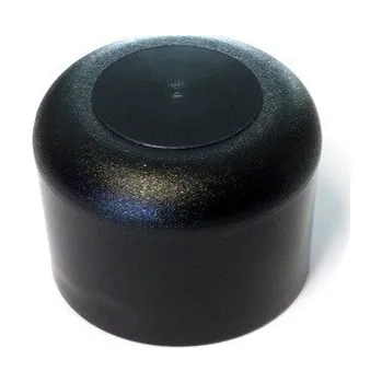 Plotový sloupek Plastový klobouček na plotový sloupek Ø 60 mm v černé barvě