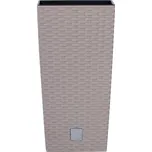 Květináč RATO SQUARE + vklad mocca Velikost: 32,5 cm