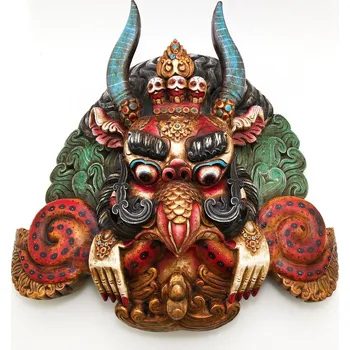 Pleťová maska Maska dřevo Garuda 85 cm