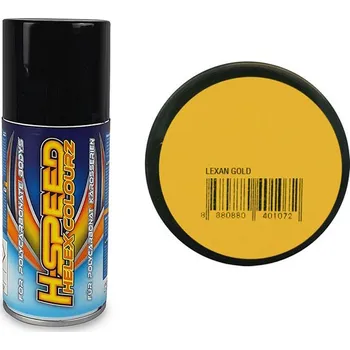 Průmyslové lepidlo H-Speed barva ve spreji zlatá 150ml