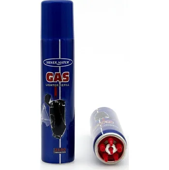 Zapalovač Náplň do zapalovače - Plyn Silver Match 90 ml