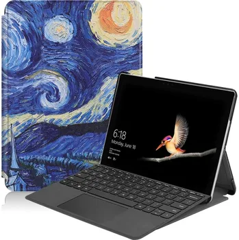 Pouzdro na tablet VSECHNONAMOBIL 53452 ART Zaklápací obal Microsoft Surface Go 3 / 2 / 1 STARRY SKY