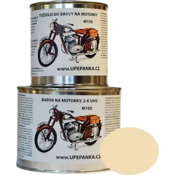 Autolak U PEPÁNKA s.r.o. BARVY NA MOTORKY JAWA Originální 2-K UHS barva M100, RAL 1015 slonová kost světlá Velikost: 1,5L set